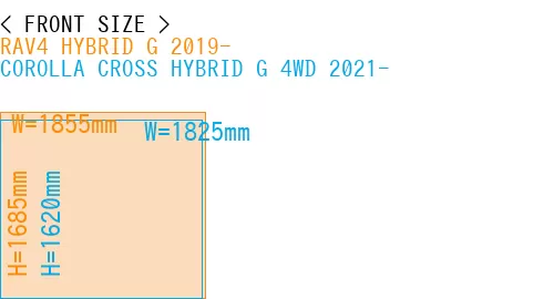 #RAV4 HYBRID G 2019- + COROLLA CROSS HYBRID G 4WD 2021-